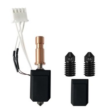 RugooSpink 0.4MM Ceramic Hardened Hotend for Kobra S1 Full Metal Hotend... 