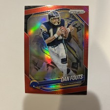 2025 Prizm Football Dan Fouts Red Prizm SP