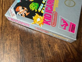 hangtab Kid Icarus complete in box seal nintendo nes 5-screw factory MINT