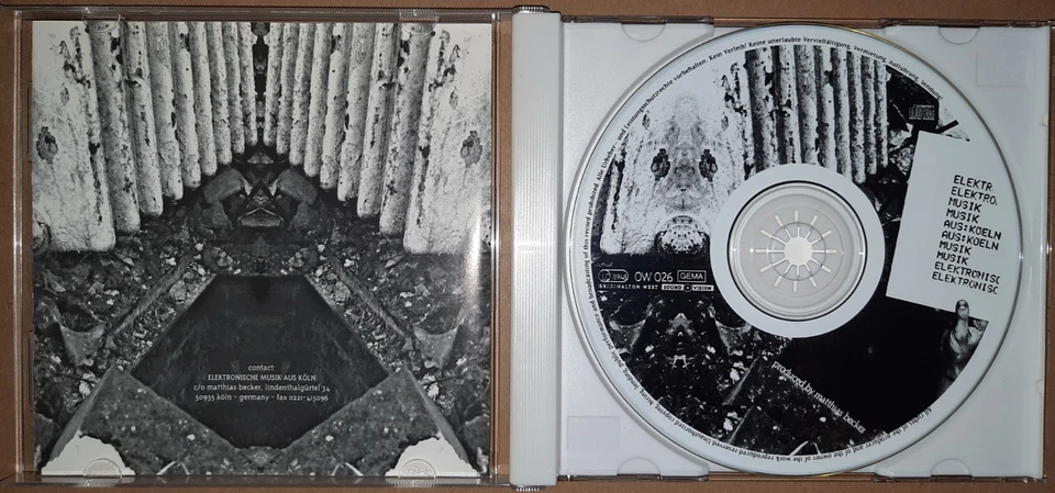 EMAK - ELEKTRONISCHE MUSIK AUS KÖLN (BEST OF VOL. 1-3)/ CD / ORIGINALTON WEST - Bild 3 von 3