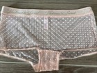 VICTORIA'S SECRET LAVISH TEAL BLUE & PINK LACE POLKA DOT SHORTIE -M — photo 3