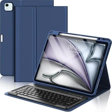 for iPad Air 13 inch Case Keyboard, Detachable Wireless Keypad for iPad 13 M3