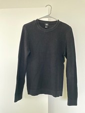 Textured wool-blend jumper - Black - Men