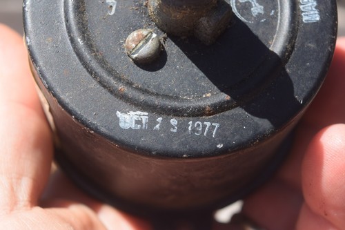 Cessna RPM Gauge Vintage Aircraft Tachometer/ RPM Gauge Stewart-Warner 1977 - Picture 5 of 5