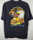 Vtg Harley Davidson American Pride T shirt Fun Wear Size XL Faded Single Stitch
