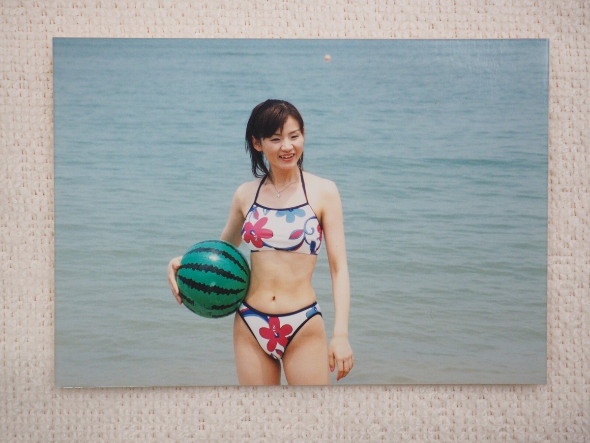 Vintage Photo1980-90s, Japanese swimsuit lady, 13527 | eBay