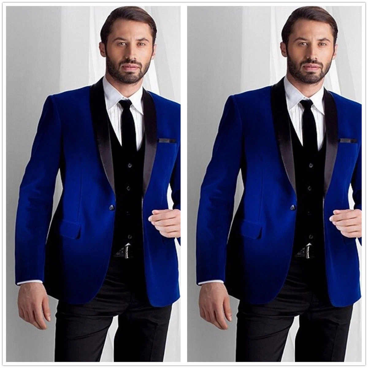 Electric blue suit clearance jacket