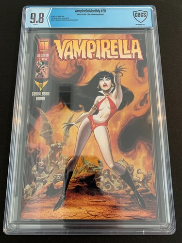 VAMPIRELLA MONTHLY #20 * CBCS 9.8 * (1999)  BRUCE TIMM VARIANT!  LIKE CGC!