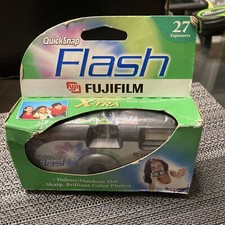 Fuji Film QuickSnap Flash 35mm Single Use Camera 27 Exposure. Exp. 07/2006