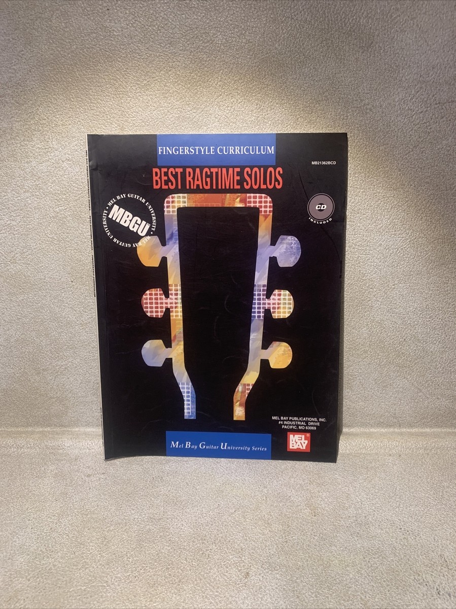 CD有 mel bay fingerstyle guitar solos Mel Bay Best Contemporary Solos (Fingerstyle Curriculum