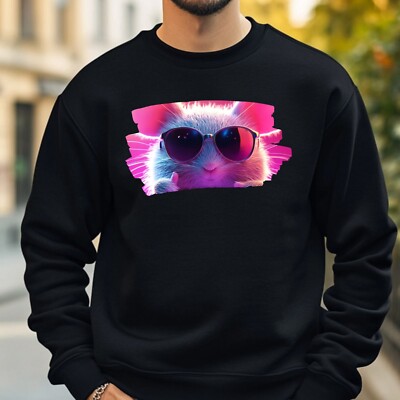 Mouse With Glasses Sweatshirt Cosy And Perfect For Any Occasion S To 4XL