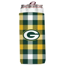 Green Bay Packers Slim Can Cooler, NFL Coozie Koozie Coolie 