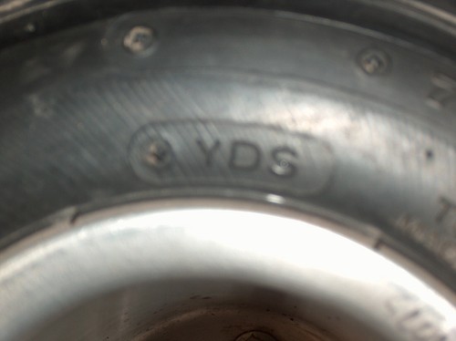 Van-K DWT Go Kart Rear Split Wheels American Pattern Pair Racing 5x7.5”/8” /Tire - Picture 13 of 24