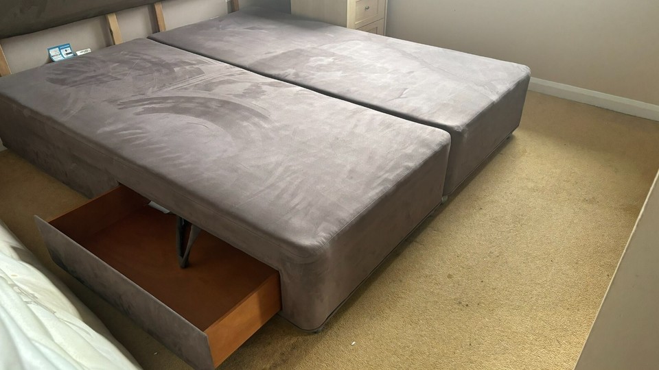 V Spring Deluxe Super King Divan Bed Base eBay