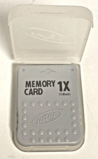 PlayStation 1 PS1 Intec Replacement Memory Card with Case Gray 15MB PS-6103-A