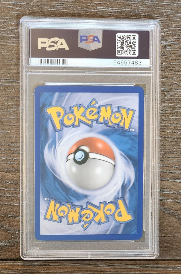 POP 1 PSA 7 NM Slowking 28/106 D&P Great Encounters Reverse Holo Pokémon 2008 - Image 2 of 2