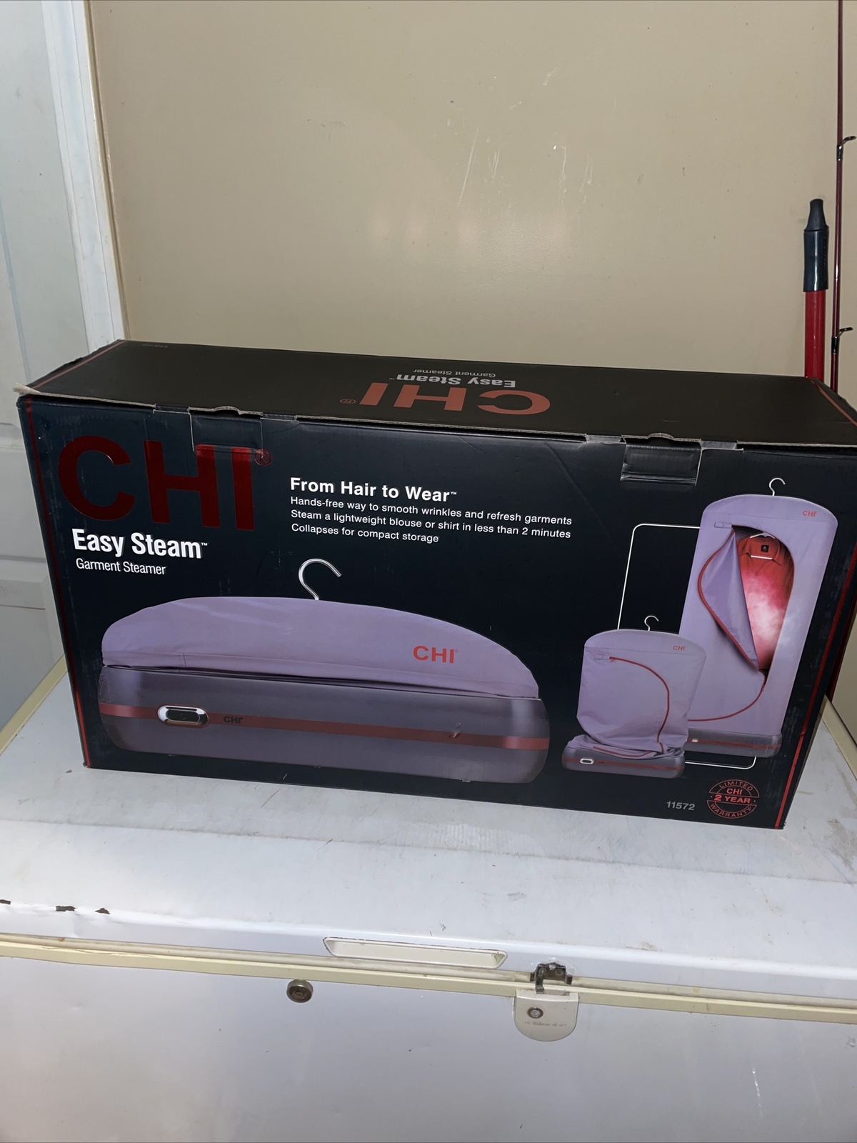 chi easy steam garment steamer 11572