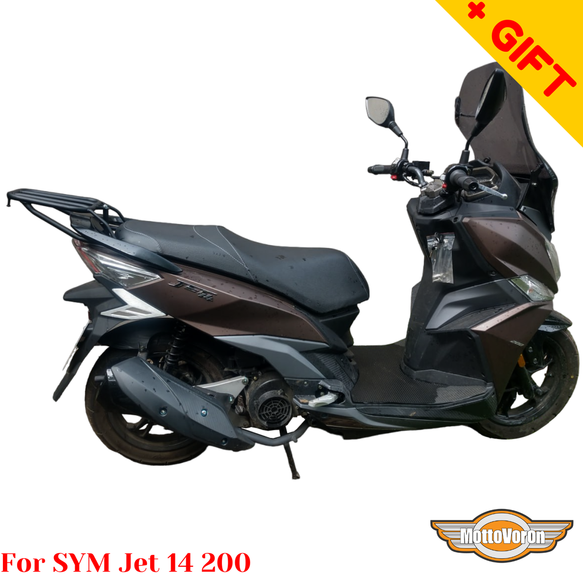 For SYM jet 14 Rear rack JET14 200 Rear luggage rack Jet 14 200