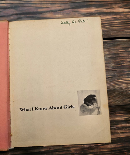 Louis Redmond Lot Of 2 What I Know About Girls And Boys 1952 First Edition - Picture 7 of 21