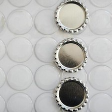 100 Pieces 1'' Circles Bottle Cap Stickers