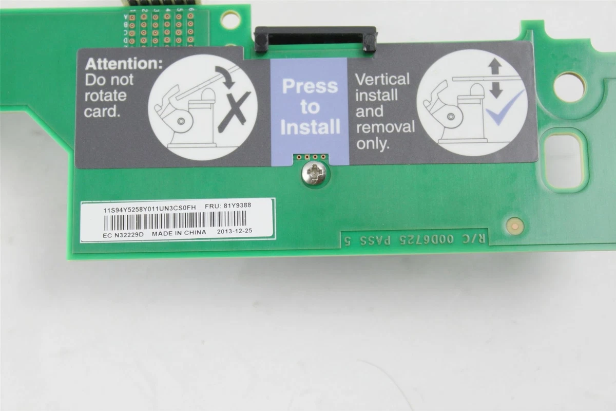 Genuine IBM BladeCenter HS23 Server 10GB LOM Interposer Card 