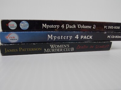 LOT OF 2 Viva Media Video Games PC DVD-ROM Software & Mystery Bundle Pack Game