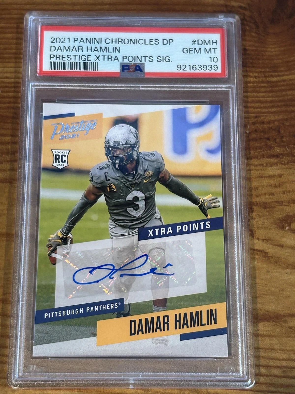 Damar Hamlin Panini Chronicles Draft Picks Prestige Xtra Points Signatures #DMH Base