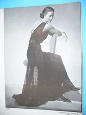 Vtg Minerva 1934 knitting booklet 24 spring designs.