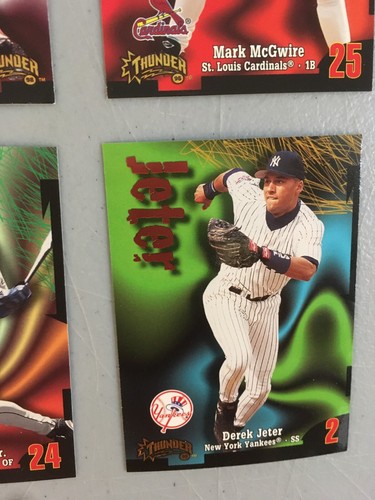 1998 Skybox Circa Thunder Baseball Complete 1-300 Card Set - Picture 7 of 7