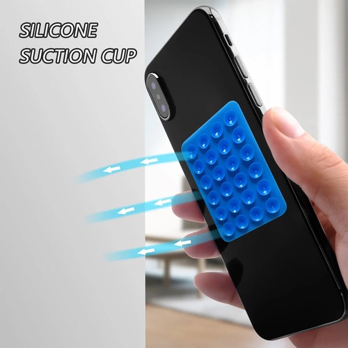 Silicone Adhesive Sticky Suction Pad For Mobile Phone Suction Cup Glass Desktop - Picture 3 of 18
