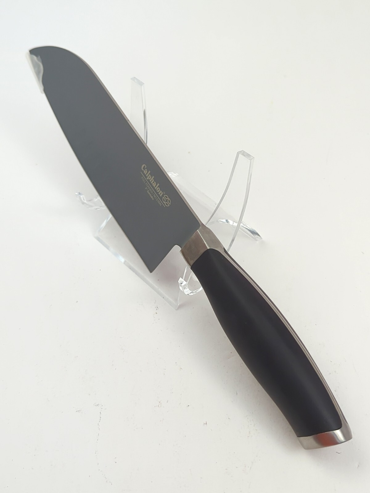Calphalon CONTEMPORARY 7" SANTOKU Knife w/ NONSTICK Coating on Blade NEW eBay
