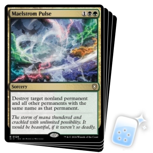 MAELSTROM PULSE X4 Bloomburrow: Commander Magic MTG MINT CARD - Picture 1 of 1