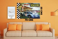 CUADRO SCALEXTRIC 70X50CMS PVC 3MM/11 MODELS