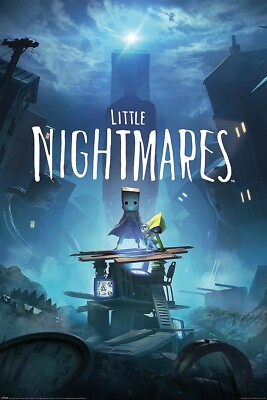 Little Nightmares Mono And Six PREMIUM 1995 LAMINATED POSTER FILM