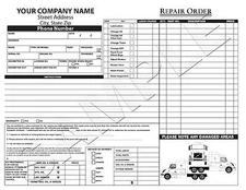 250 Custom Transportation Invoice / Estimate / Quote / Carbonless Form