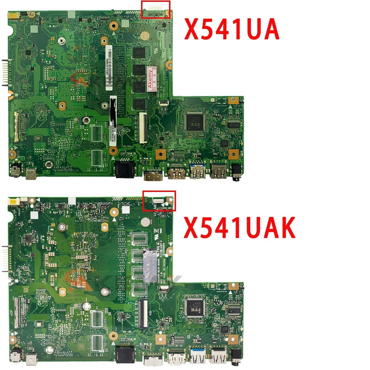 X541ua X541uak Mainboard For Asus X541uj X541uv X541uq X541u W/ I3