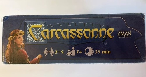 Carcassonne Familie Fliesen Brettspiel Z-Man Spiele Der Fluss Der Abt Mini Expan - Bild 5 von 12