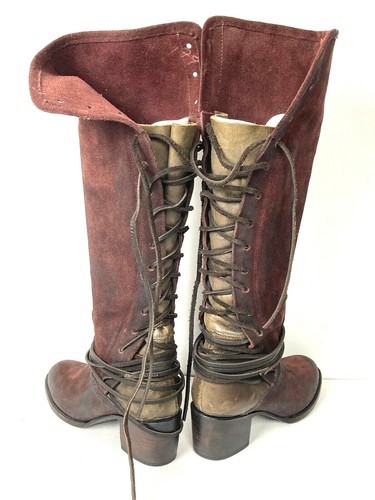 Freebird Coal Women's Size 7 Wine Suede 