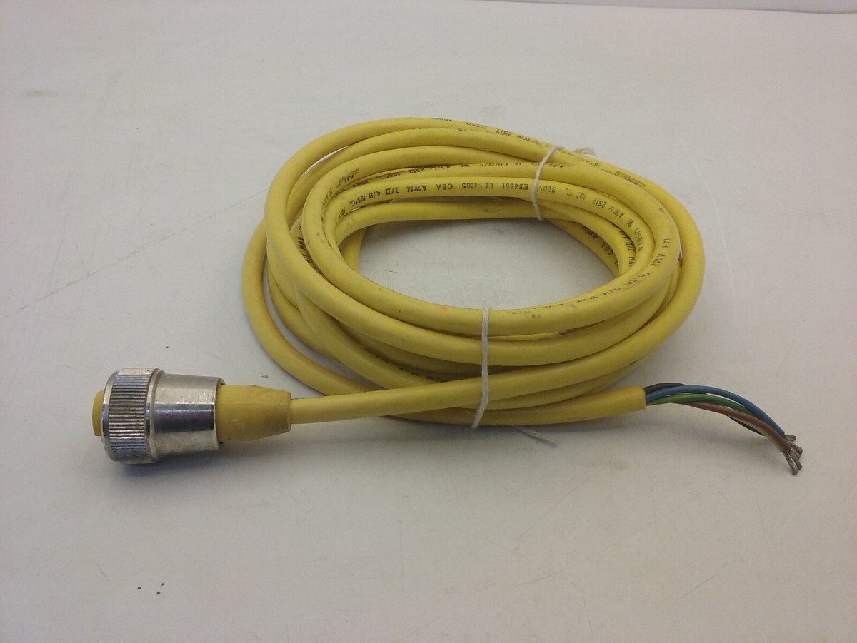 CSA AWM E54661 CABLE MINI-FAST 5-PIN FEMALE LL54185 300V 18AWG/5
