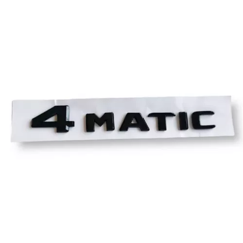 Para Mercedes Benz 4MATIC letras emblemas pegatinas logotipo insignia plana coche NUEVO - Imagen 9 de 10