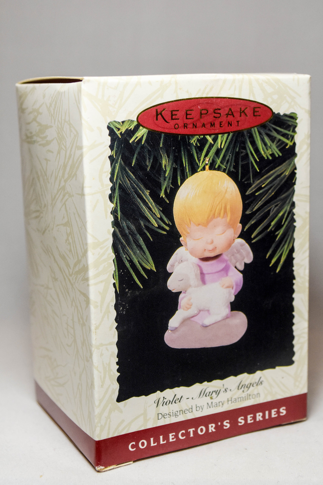 Hallmark Violet Mary's Angels Series 9th Keepsake Ornament eBay