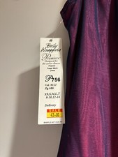 Body Wrappers Premiere Ballet Dance Blue Pink Mesh Dress Ladies Medium NWT