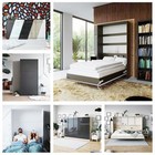 SMARTBett Schrankbett Standard 90x200 120x200 140x200 Vertikal Horizontal