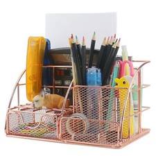 Mesh Desk Organizer, Office Desk Organizers and Accessories, Desktop Office