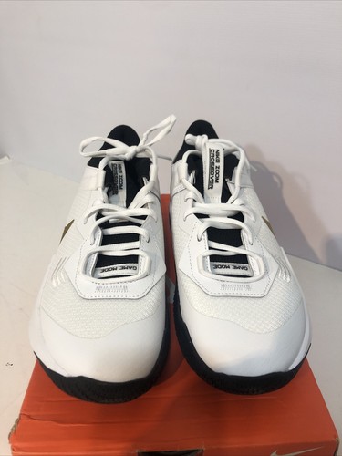 Nike Air Zoom Crossover GS White Gold Basketball DC5216-100 Size 7Y, Wmn 8.5 - Picture 2 of 7