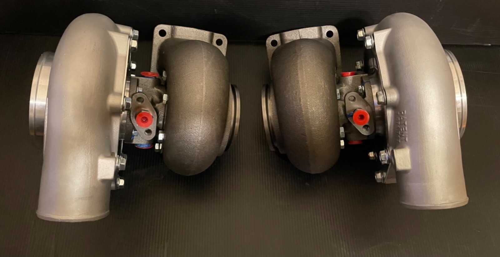 Nelson Racing Engine Mirror Image Ball Bearing Turbos 1100HP rated each