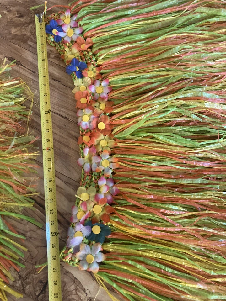 Falda Hula Hawaiana Y Top Falda Hierba Adolescente Niña O Mujer Talla XS Foto 2 de 4