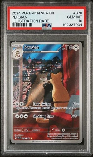 Persian Illustration Rare Shrouded Fable 078/064 PSA 10 Gem Mint