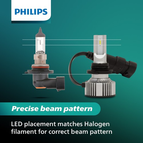 Philips UltinonSport LED White 9006XS Two Bulbs Head Light Low Beam Replacement - Picture 12 of 20