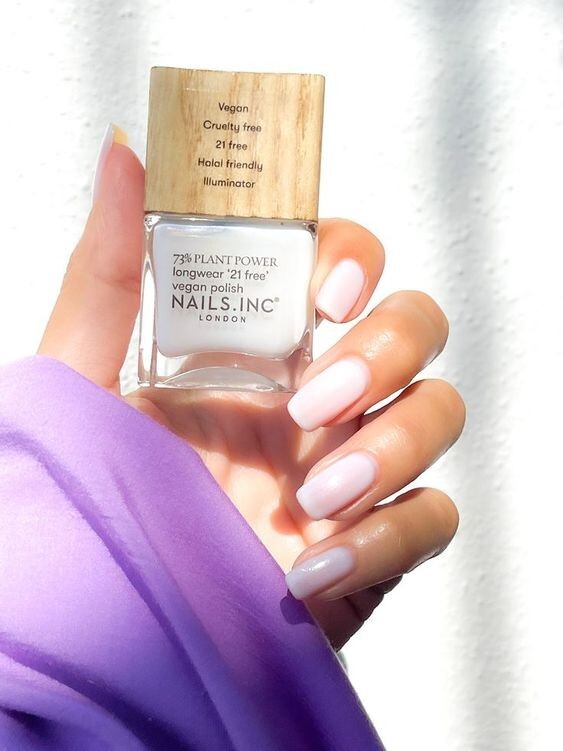 Nails inc Breathable 73 Plant Power Nail Polish Glowing Somewhere